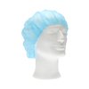 Haarnet CMT bouffant non-woven L 53cm PP blauw 100 stuks foto