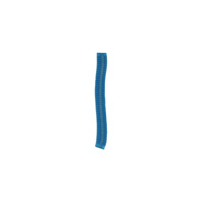 Charlotte à clip CMT non tissé L 53cm détectable PP bleu 100 pièces