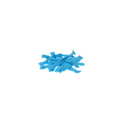 Charlotte à clip CMT non tissé M 50cm PP bleu 100 pièces