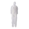 Overall CMT XL non-woven ritssluiting PP wit 50 stuks foto