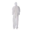 Overall CMT XL non-woven ritssluiting PP wit 50 stuks foto