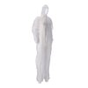 Overall CMT XL non-woven ritssluiting PP wit 50 stuks foto