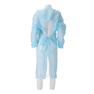 Tablier CMT 30my rugueux manche longue CPE bleu 20 pièces
