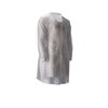 Bezoekersjas CMT M non-woven drukknopen 104cm lang PP wit 100 stuks foto
