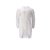 Bezoekersjas CMT L non-woven drukknopen 104cm lang PP wit 100 stuks