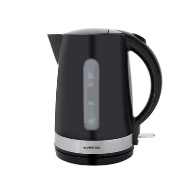 Bouilloire Inventum 1,7L noir avec inox