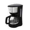 Cafetière Inventum 1,25L noir avec inox Photo