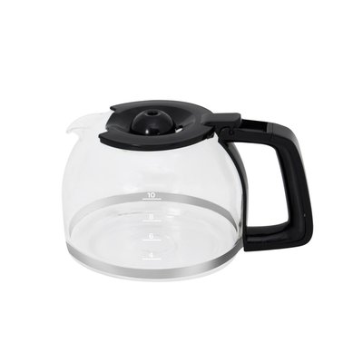 Cafetière Inventum 1,25L noir avec inox