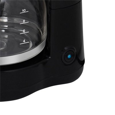 Cafetière Inventum 1,25L noir avec inox