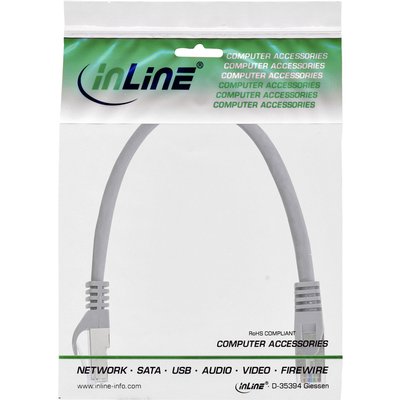 Kabel InLine Cat.5e SF UTP 1.5 meter grijs