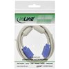 Kabel Inline S VGA 15HD M-M 2 meter beige en blauw foto
