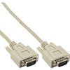 Kabel InLine S VGA 15HD M-M 2 meter beige en grijs foto