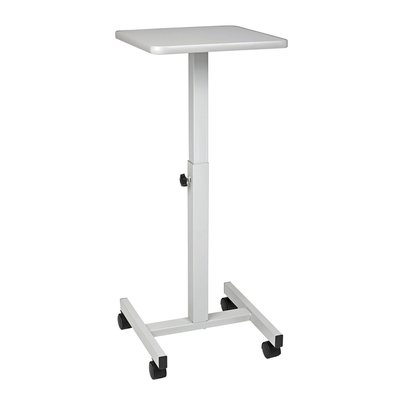 Table d'appoint mobile MAUL 38x38cm hauteur 64-100cm pour 20kg avec frein