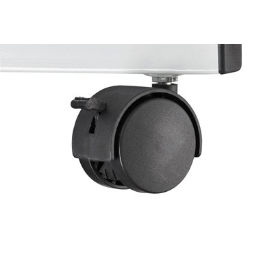 Table d'appoint mobile MAUL 38x38cm hauteur 64-100cm pour 20kg avec frein