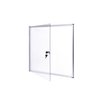 Vitrine murale intérieur MAULextraslim tableau blanc 6x A4 avec serrure Photo
