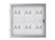 Buiten- binnenvitrine wand MAULexcite whiteboard 6xA4 met slot