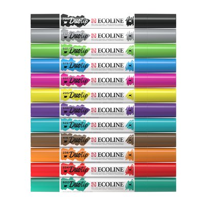 Duotip Talens Ecoline set à 12 stuks basis