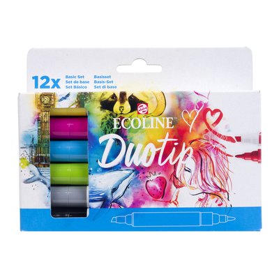 Duotip Talens Ecoline set à 12 stuks basis