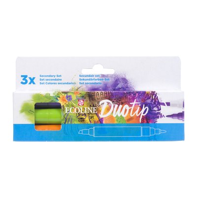 Duotip Talens Ecoline set à 3 stuks secundair