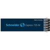 Recharge stylo bille Schneider 735 Express Medium noir Photo