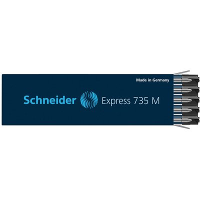 Recharge stylo bille Schneider 735 Express Medium noir