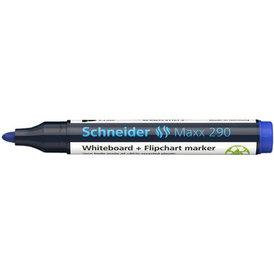 Marqueur tableau blanc Schneider Maxx 290 ogive 2-3mm assorti 3+1 gratuit
