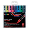 Paintmarker Uni POSCA PC5M medium assorti set à 8 stuks foto