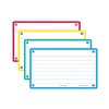 Flashcard Oxford 2.0 75x125mm 80 vel 250gr lijn assorti foto