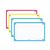 Flashcard Oxford 2.0 75x125mm 80 vel 250gr lijn assorti