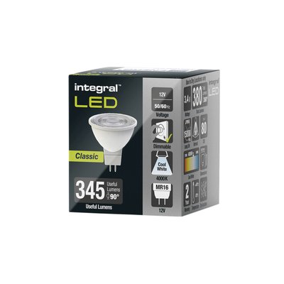 Ledlamp Integral MR16 4000K koel wit 4.6W 420lumen