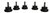 Bureaustoelglijders Topstar 10mm 5 stuks