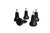 Bureaustoelglijders Topstar 11mm 5 stuks
