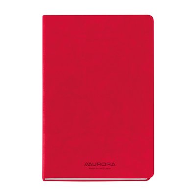 Carnet de notes Aurora Capri A5 192 pages ligné 80g rouge