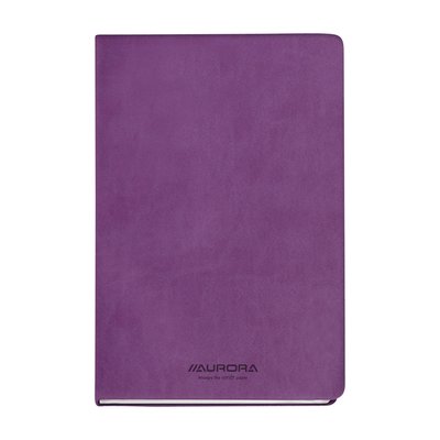 Carnet de notes Aurora Capri A5 192 pages ligné 80g violet
