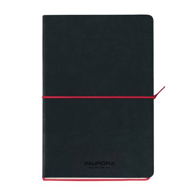 Carnet de notes Aurora Tesoro A5 192 pages ligné 80g rouge