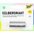 Zilverdraad Folia 0.3mmx80m