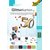 Glitterkarton Folia 174x245mm 6 vel basis assorti