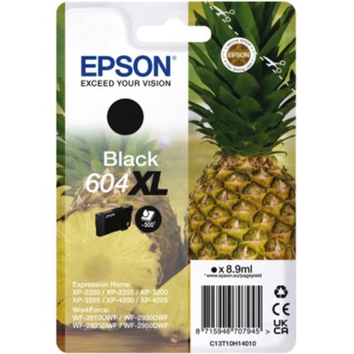 Inktcartridge Epson 604XL T10H14 zwart