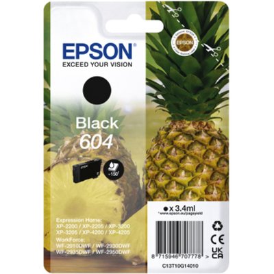 Inktcartridge Epson 604 T10G14 zwart