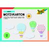 Fotokarton Folia A6 40vel met basisdesigns assorti foto