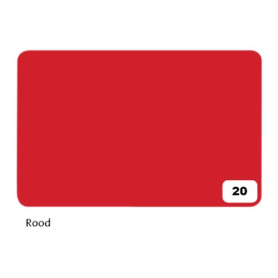 Fotokarton Folia 300gr 50x70cm 20 vuurrood