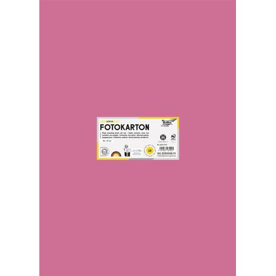 Fotokarton Folia 300gr 50x70cm 29 oudroze