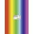 Fotokarton Folia 300gr 50x70cm 1650 regenboog