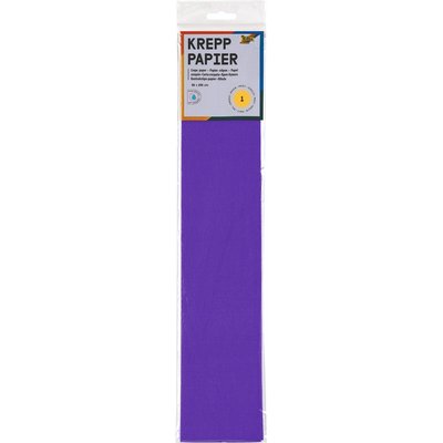 Crêpepapier Folia 50x250cm 10vel 122 donkerviolet