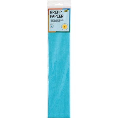 Crêpepapier Folia 50x250cm 10vel 120 lichtblauw
