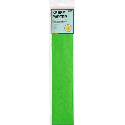 Crêpepapier Folia 50x250cm 10vel 140 geelgroen