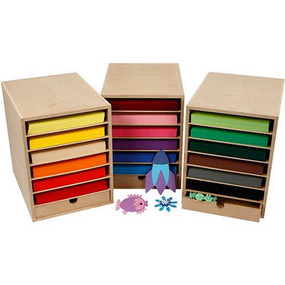 Rangement papier Creativ Company 31,5x24,3x32cm MDF