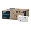 Handdoek Tork H3 Advanced singlefold 2-laags 226x230mm 15x250 vel wit 290143 foto