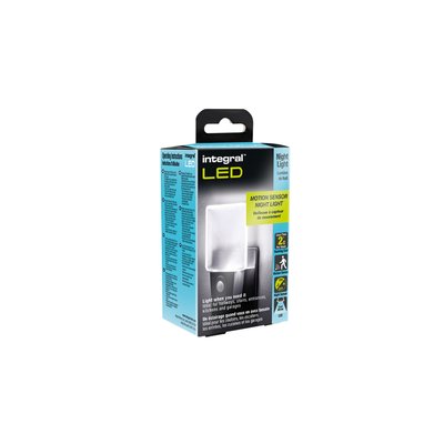 Led nachtlamp Integral 4000K koel wit 0.5W 220V 7lumen sensor