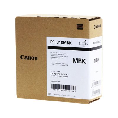 Inktcartridge Canon PFI-310 mat zwart